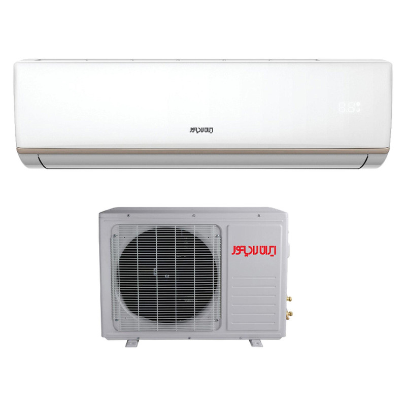 کولر گازی اسپلیت دیواری 12000 دور ثابت ایران رادیاتور مدل ICA-12CH-A/XA