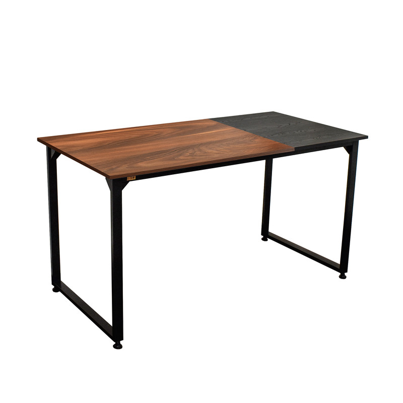 میز ناهارخوری چهار نفره دیزم مدل مونتاژی LNC_asm_120×90_Di_BABRN