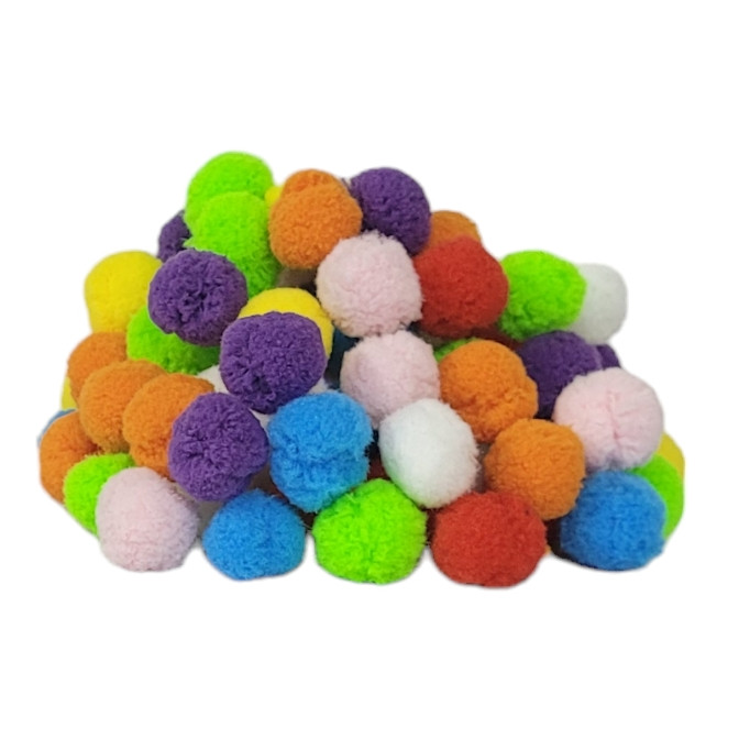 توپک پوم پوم مدل سوگل کد IR2c50 بسته 50 عددی