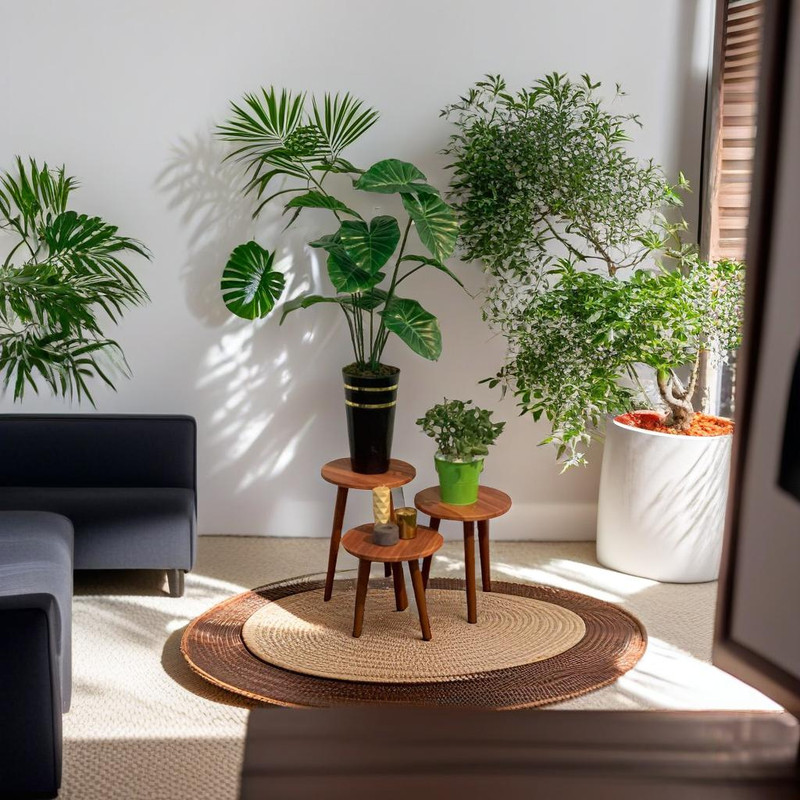 استند گلدان مدل لیون کد 12 مجموعه سه عددی