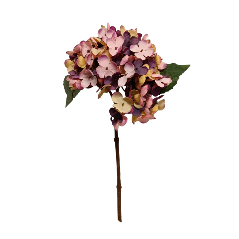 گل مصنوعی مدل شاخه اورتانزیا