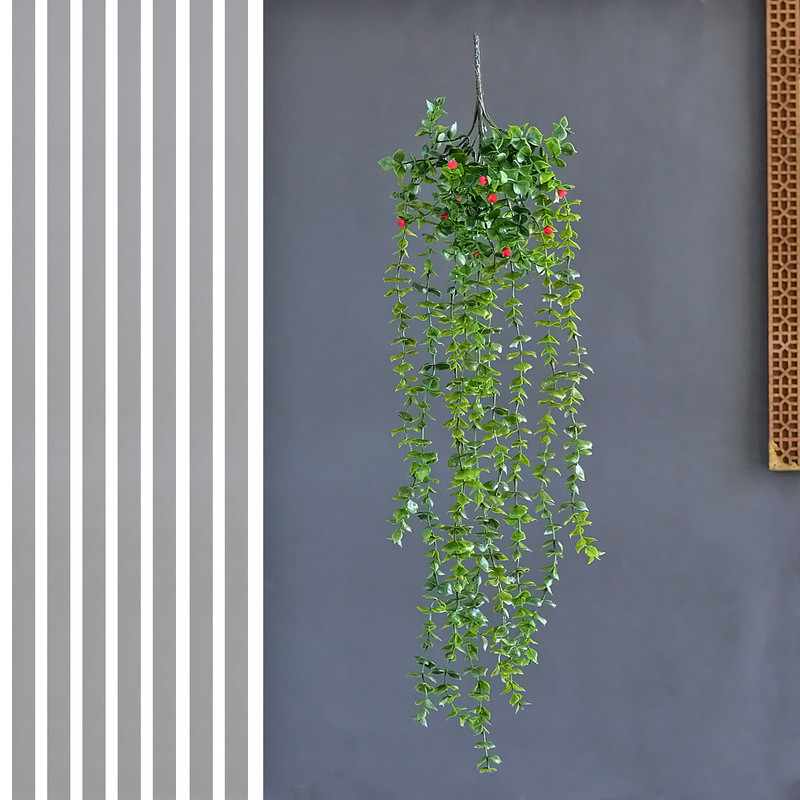 گل مصنوعی مدل شمشاد آویز گل دار