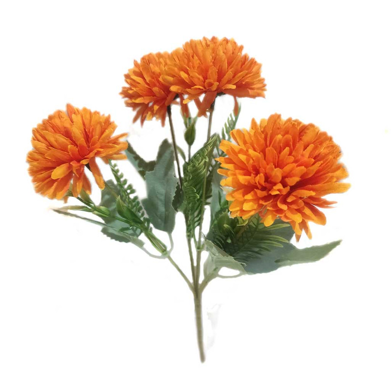 گل مصنوعی مدل داوودی 5 گل کد 700