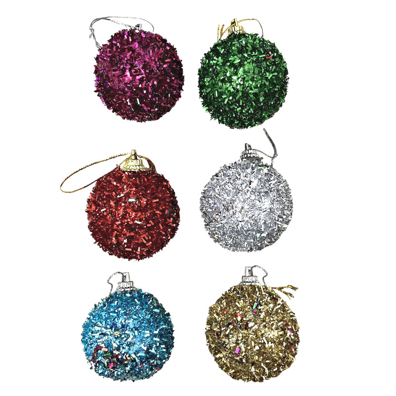 آویز تزئینی مدل رنگی مجموعه 6 عددی