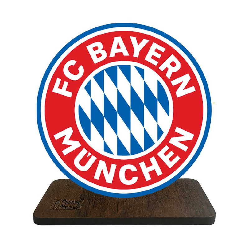 استند رومیزی تزئینی پیکسل میکسل مدل فوتبالی طرح بایرن مونیخ کد 2