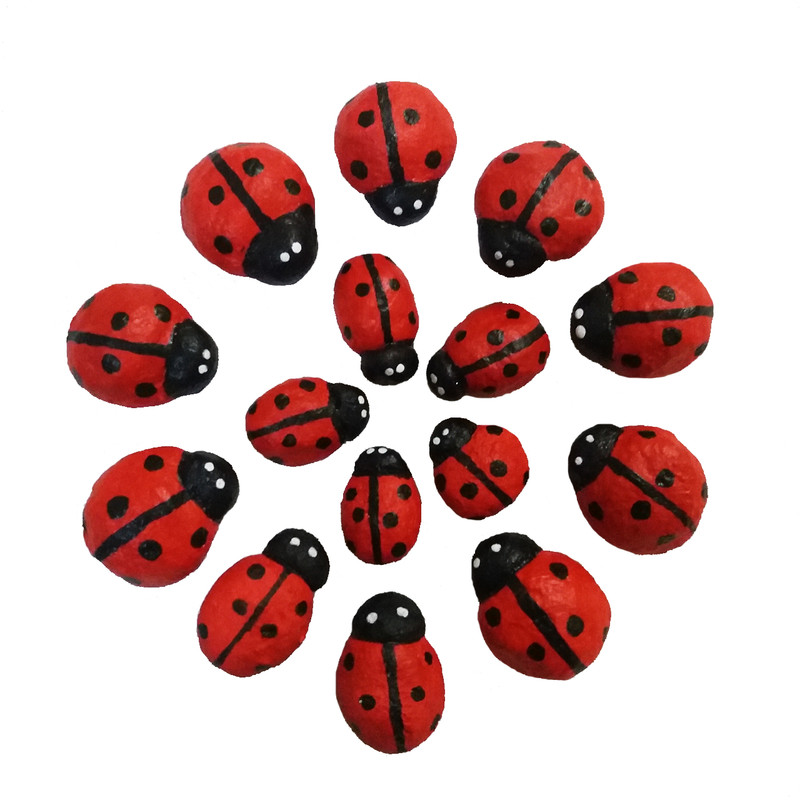 مگنت طرح کفشدوزک کد KM مجموعه 15 عددی