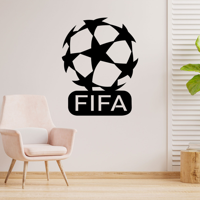 دیوارکوب طرح توپ فیفا مدل A1200-1520