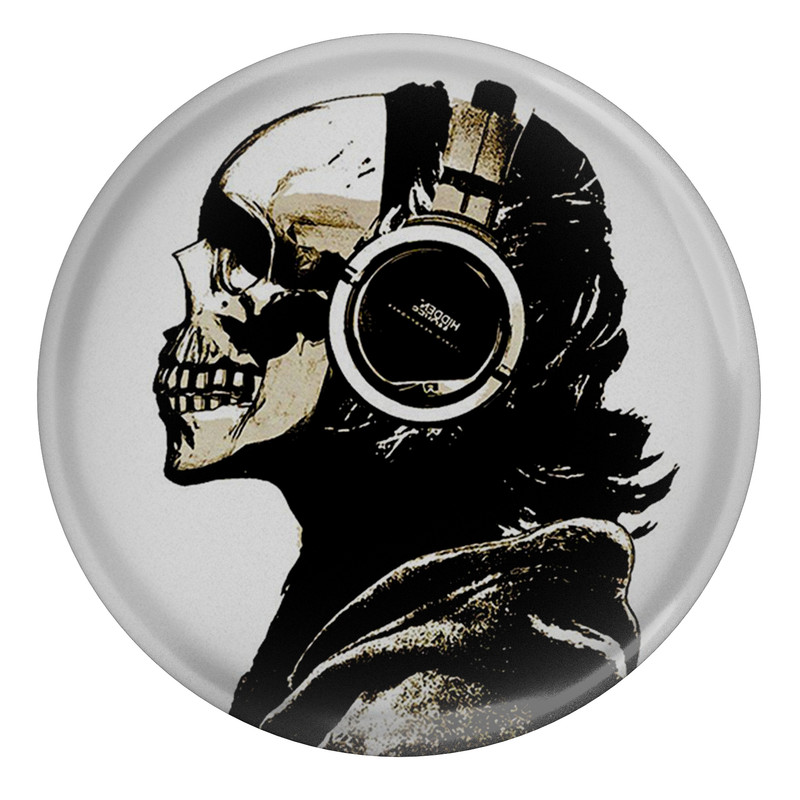 مگنت طرح اسکلت جمجمه و هدفون مدل S5018