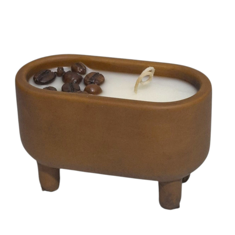 شمع دستساز مدل قهوه کد drz689