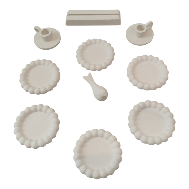 مجموعه ظروف هفت سین 10 پارچه مدل مروارید