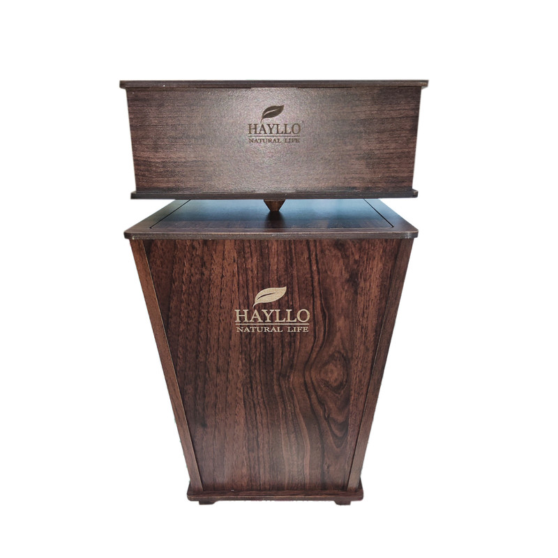 ست سطل و جا دستمال کاغذی هایلو کد 0041b