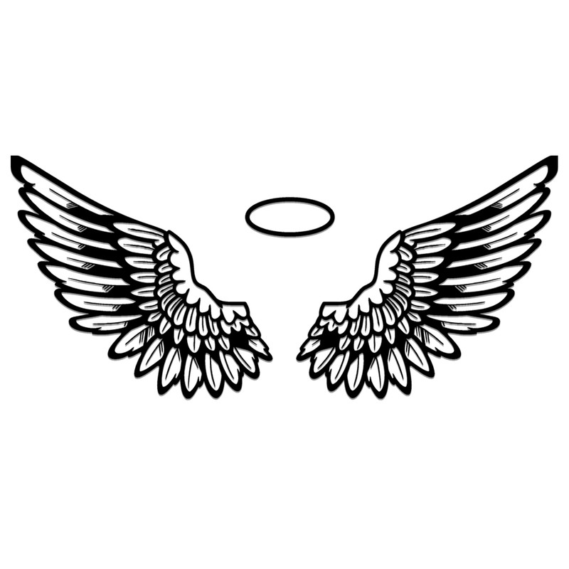 دیوارکوب طرح بال فرشته 042