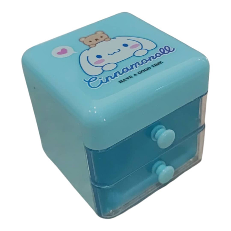 جعبه دکوری مدل دو کشو طرح سینامارول