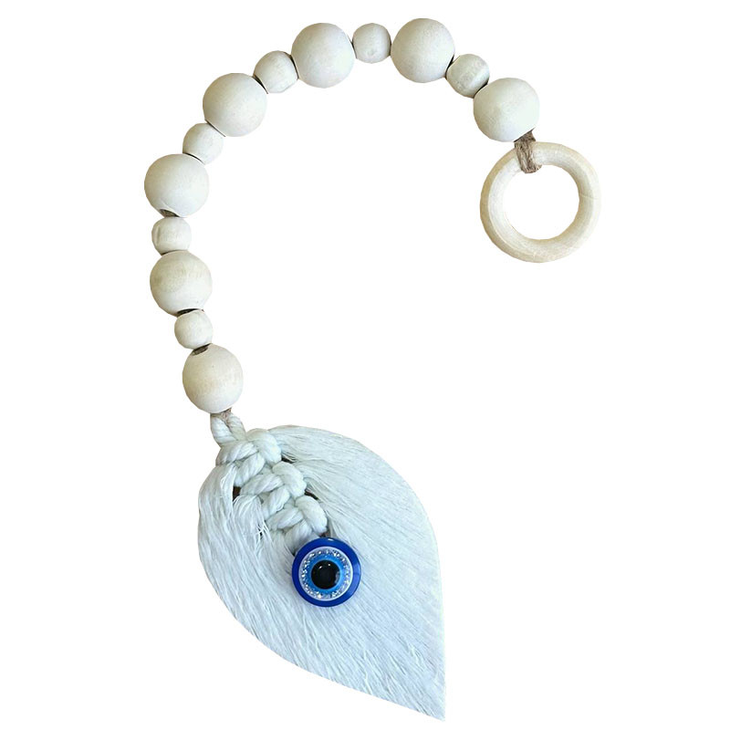 آویز تزیینی مدل مکرومه چشم نظر