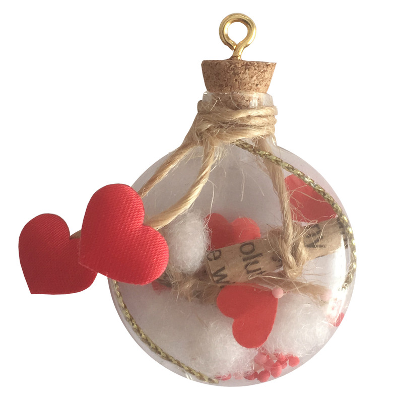 آویز تزیینی طرح بطری عشق کد GE.L