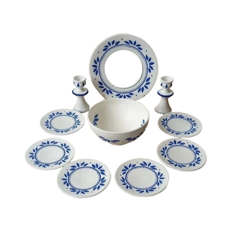 مجموعه ظروف هفت سین 10 پارچه مدل سنتی