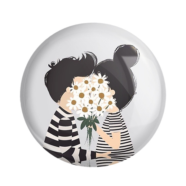 مگنت خندالو طرح عاشقانه کد 1875