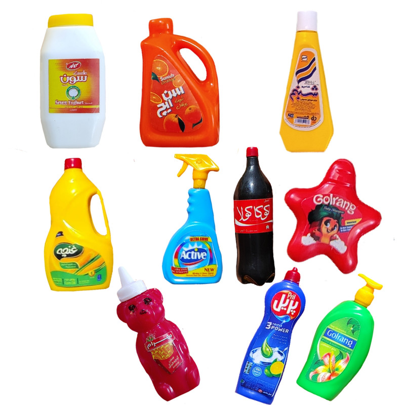 مگنت مدل مینیاتوری مجموعه 10 عددی