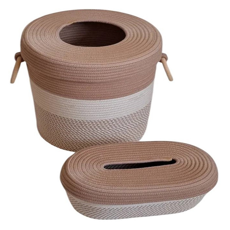 ست سطل و جای دستمال مدل a211