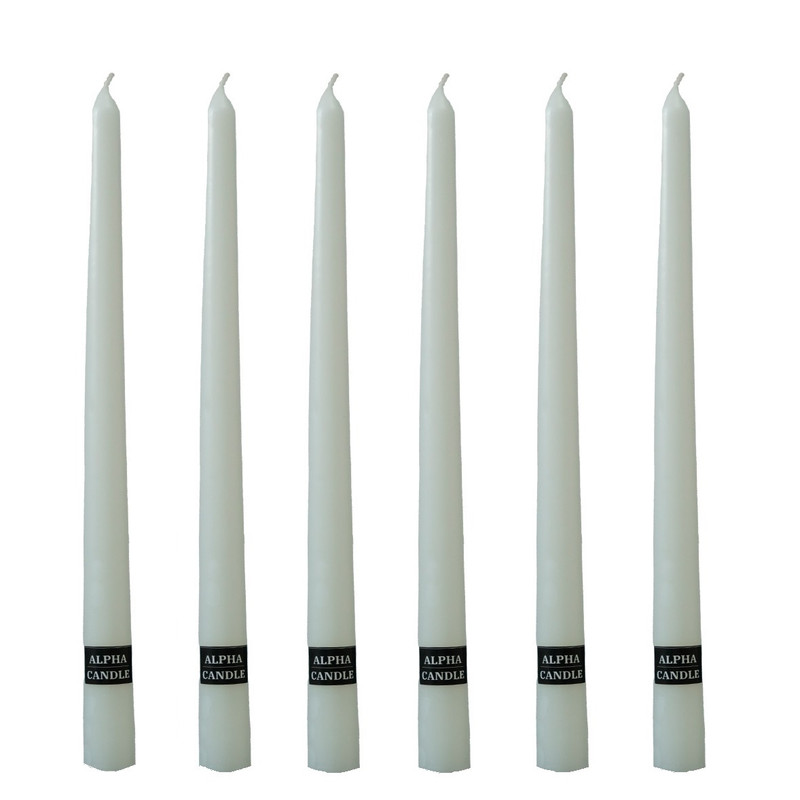 شمع آلفا طرح قلمی مدل 30cm بسته 6 عددی