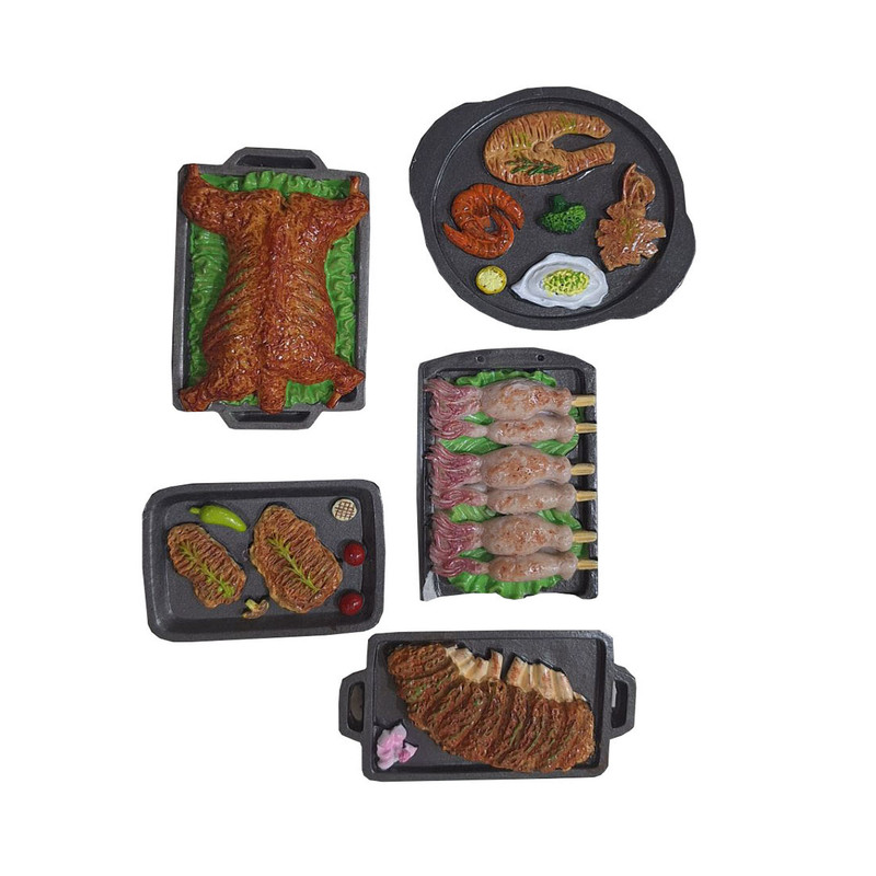 مگنت یخچالی مدل رستوران بسته 5 عددی