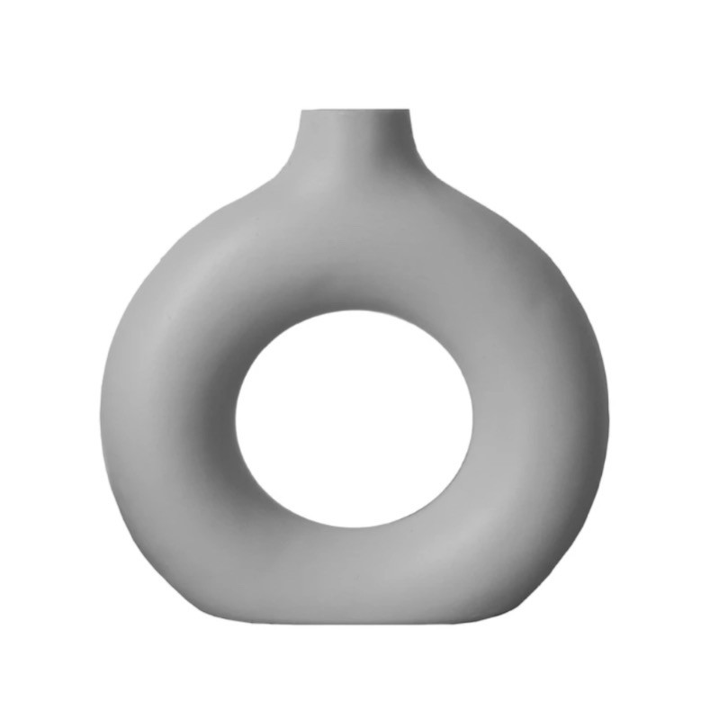 گلدان دکوری طرح دونات