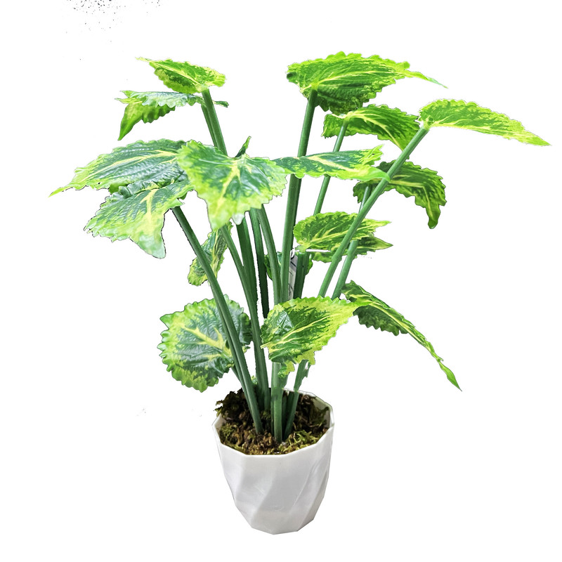 گلدان به همراه گل مصنوعی مدل حسن یوسف کد 66