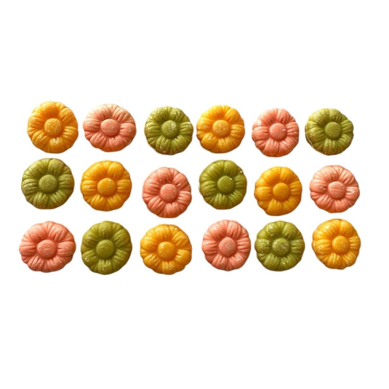 صابون تزیینی مدل سبد گل مجموعه 18 عددی