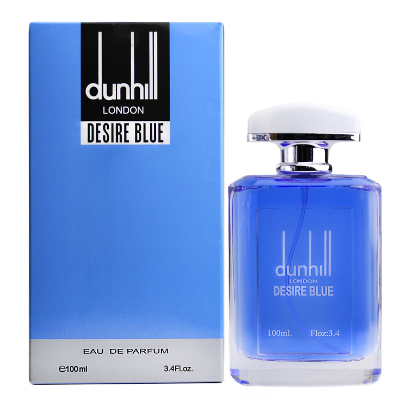 ادو پرفیوم مردانه کلپک مدل دانهیل دیزایر بلو با رایحه خنک حجم 100 میلی لیتر