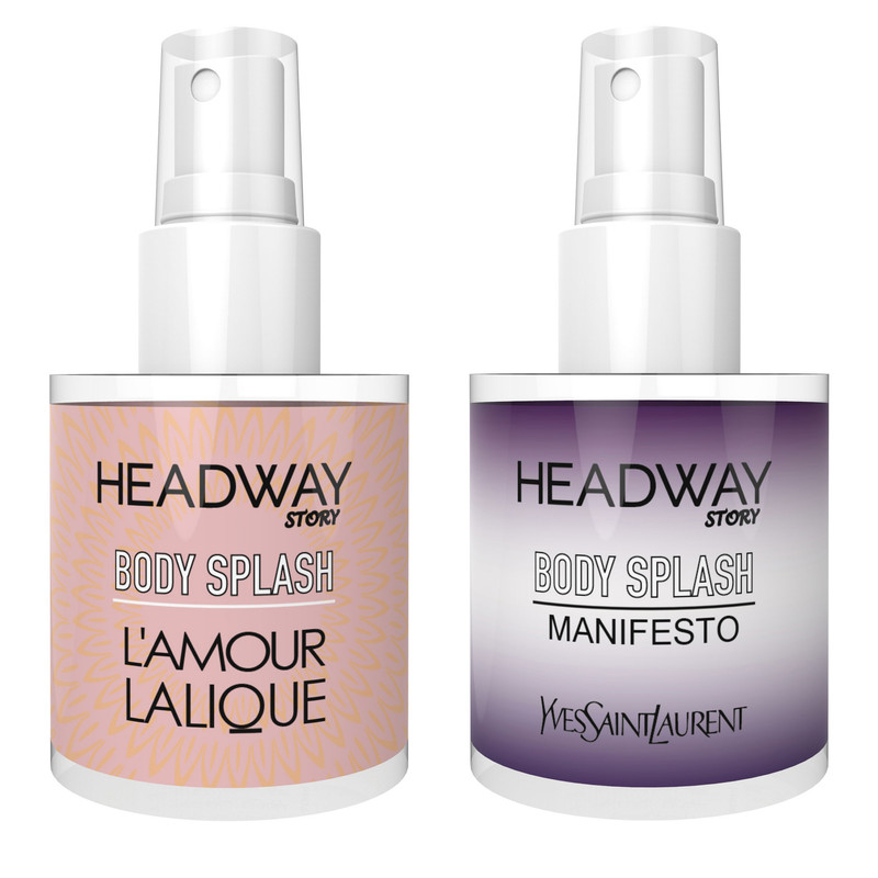 بادی اسپلش زنانه هدوی استوری مدل مانیفستو و لالیک لامور حجم 90 میلی‌ لیتر مجموعه دو عددی