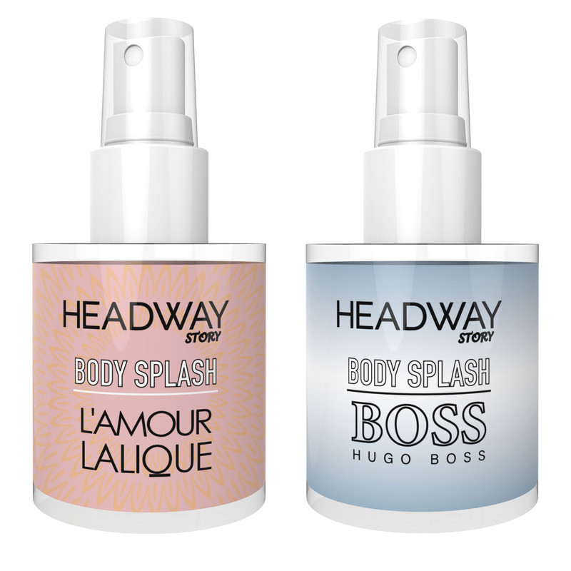 بادی اسپلش هدوی استوری مدل هوگو باس و لالیک لامور حجم 90 میلی‌ لیتر مجموعه دو عددی