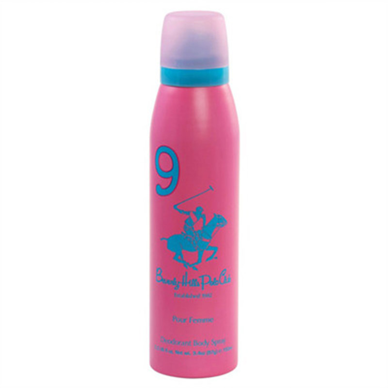 اسپری بدن زنانه بورلی هیلز پولو کلاب مدل Number 9 حجم 150 میلی لیتر