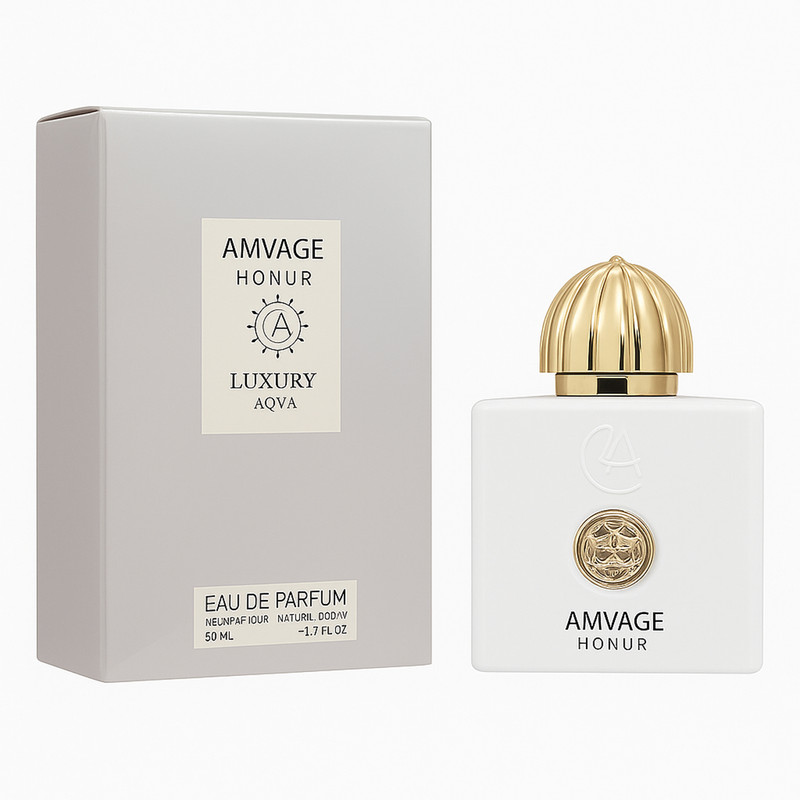 ادو پرفیوم مردانه لاکچری آکوا مدل Amvage honur با رایحه گرم حجم 50 میلی لیتر
