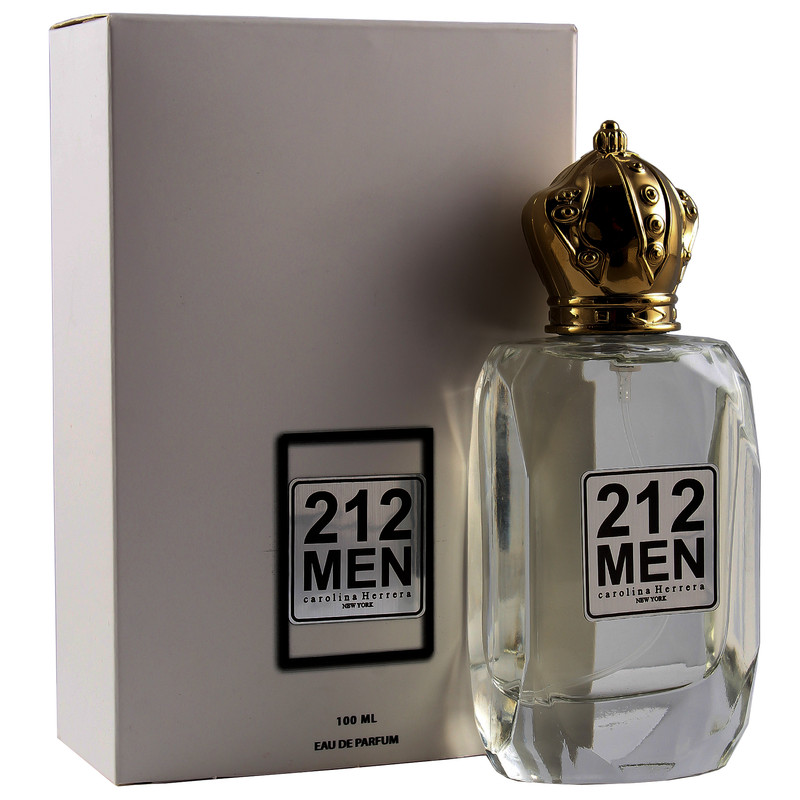 ادو پرفیوم مردانه ملگاچو مدل کارولینا هررا 212 وی آی پی با رایحه گرم حجم 100 میلی لیتر