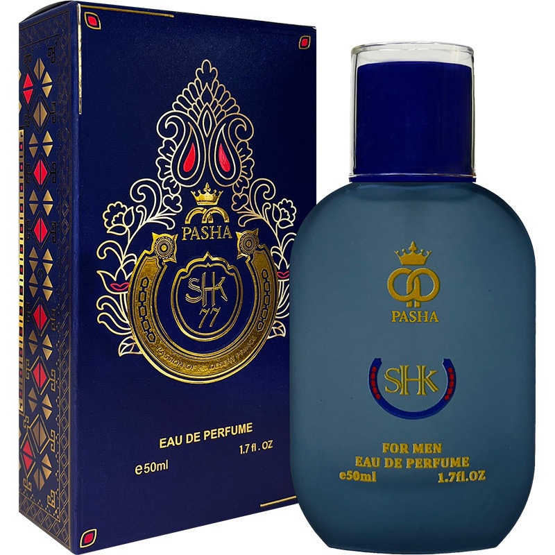 ادو پرفیوم مردانه پاشا مدل شیخ با رایحه گرم حجم 50 میلی لیتر