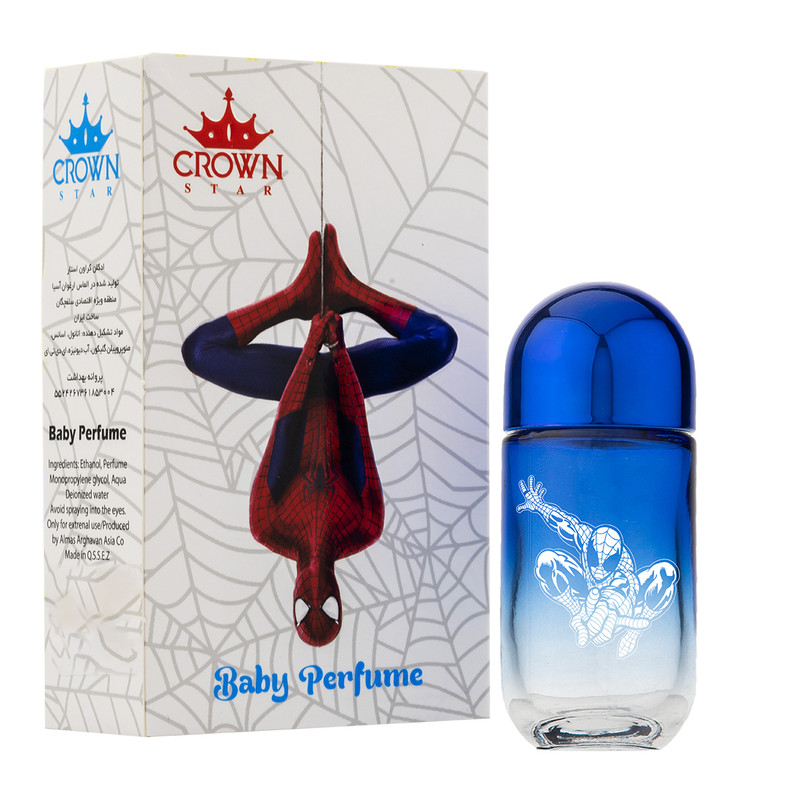 عطر کودک کراون استار مدل مرد عنکبوتی حجم 30 میلی لیتر