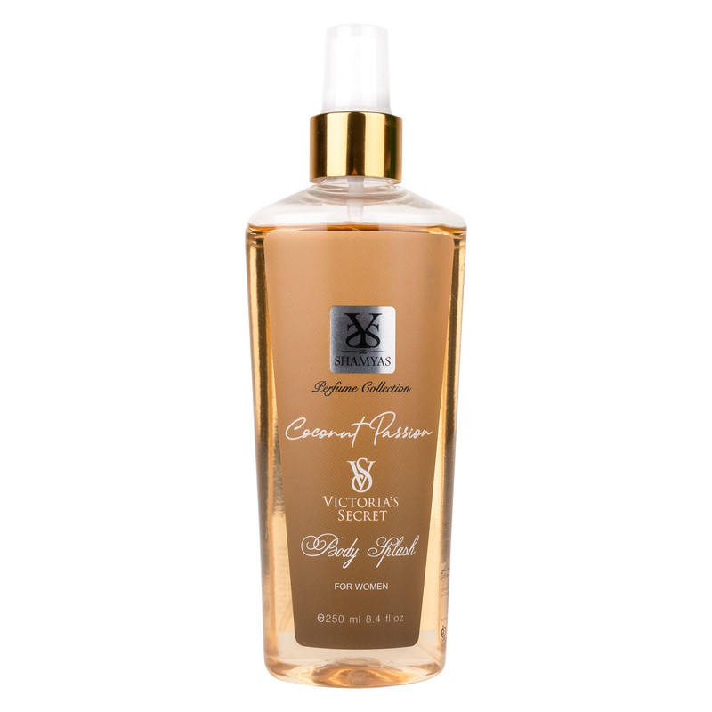 بادی اسپلش زنانه شمیاس مدل ویکتوریا سکرت کوکونات پشن حجم 250 میلی لیتر