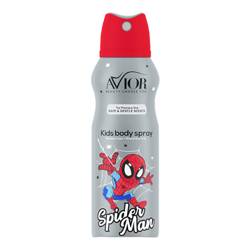 اسپری بدن کودک اویور مدل مرد عنکبوتی حجم 130 میلی لیتر