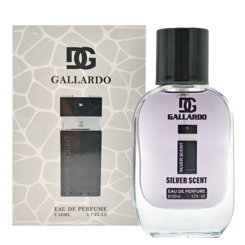 ادو پرفیوم مردانه گالاردو مدل SILVER SCENT با رایحه تلخ حجم 50 میلی لیتر