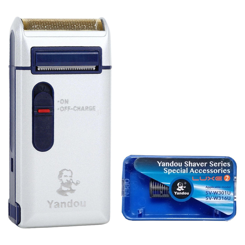 ماشین اصلاح موی صورت یاندو به همراه تیغه یدک مدل Sv-w301u