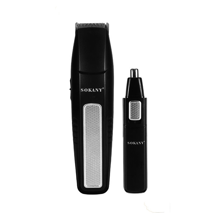 ماشین اصلاح موی سر و صورت و موزن بینی شارژی سوکانی مدل SK-666A بسته دو عددی