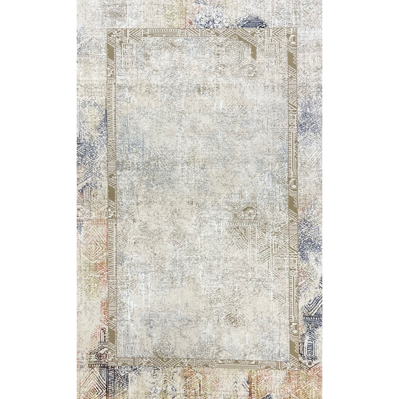 فرش ماشینی فستیوال مدل مدرن وینتیج طرح تاچ 1715