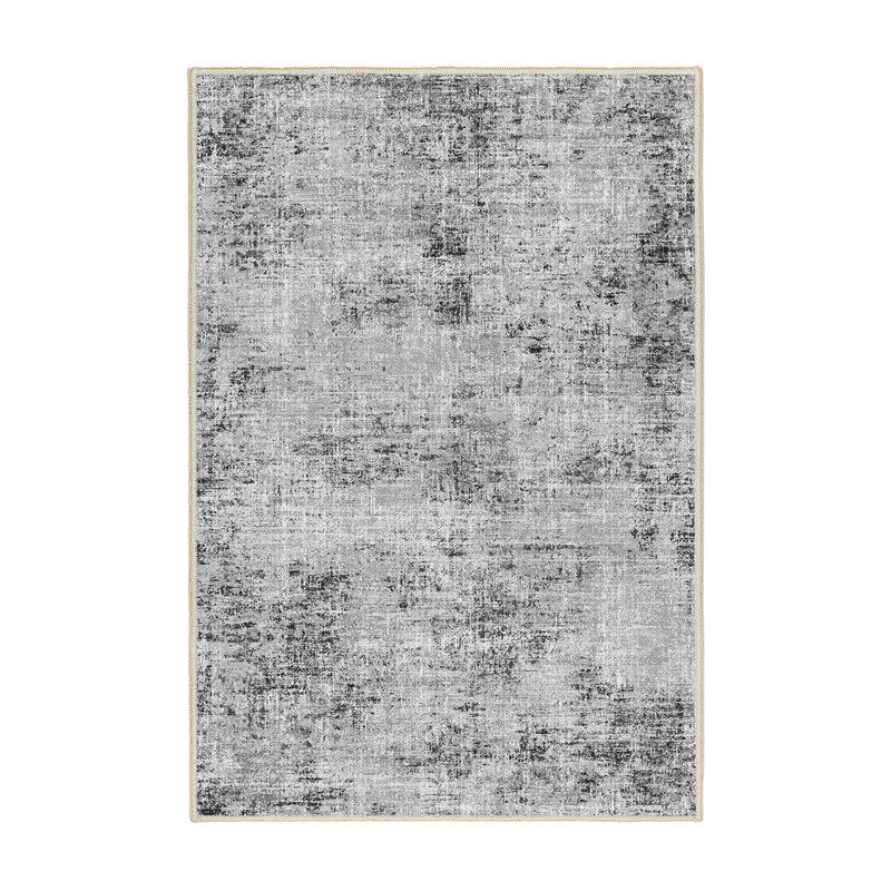 فرش ماشینی 1000 شانه اورکوم زمینه و حاشیه طوسی طرح مینیمال تینا کد OR.1112.02