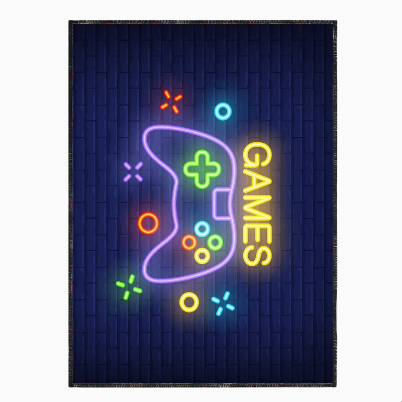 فرش پارچه‌ای مدل فرشینه طرح گیمینگ مدل PY182