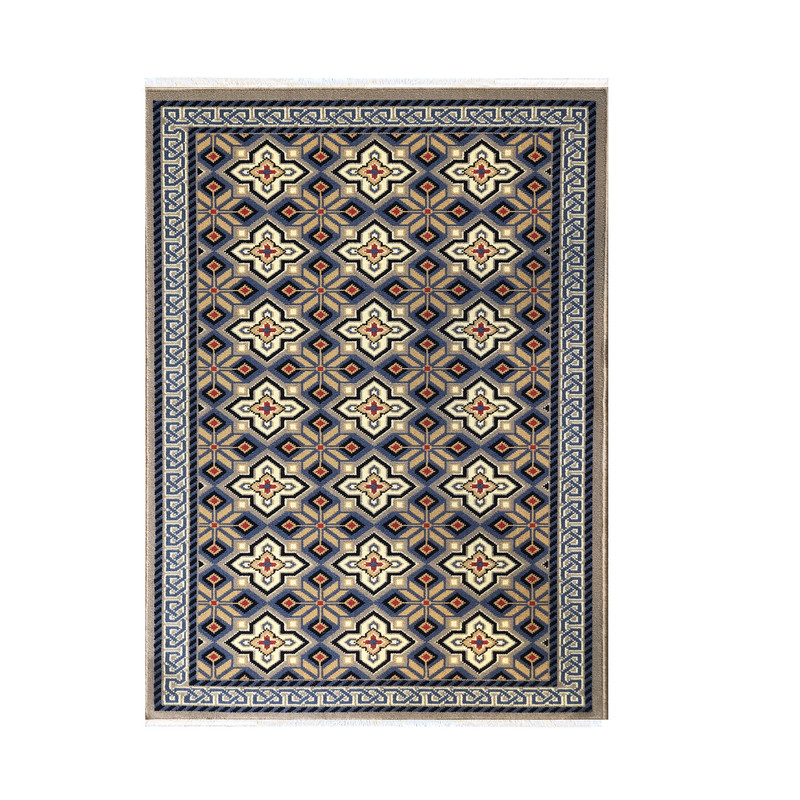 گليم ماشيني ستاره كوير يزد مدل G-203