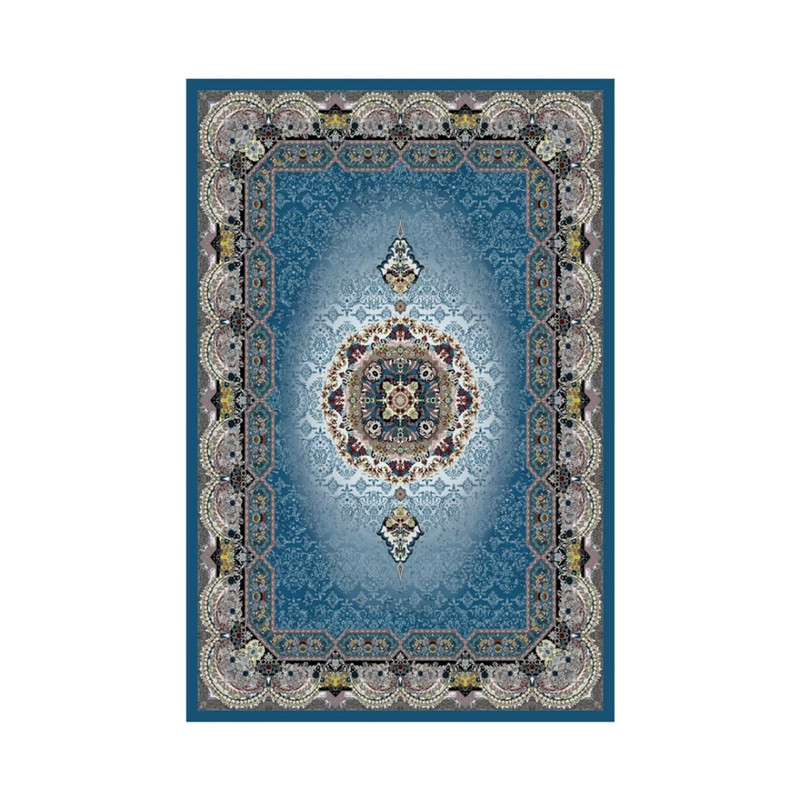 روفرشی مدل کشدار نانو ابریشم کد 461 زمینه آبی