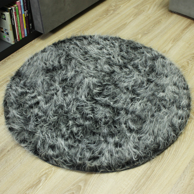 فرش ماشینی شاران هوم طرح خز پرزبلند