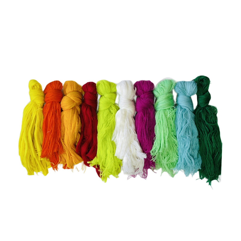 نخ فرش مدل کرک سه لا کد 04 مجموعه ده عددی