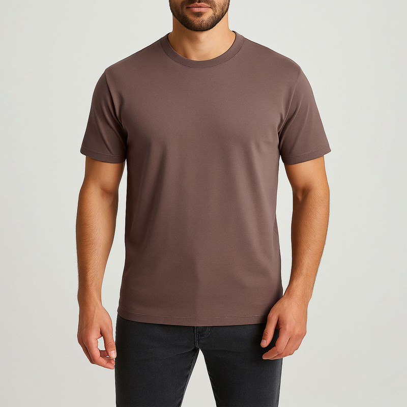 تی شرت آستین کوتاه اورسایز مردانه باینت مدل 811-2