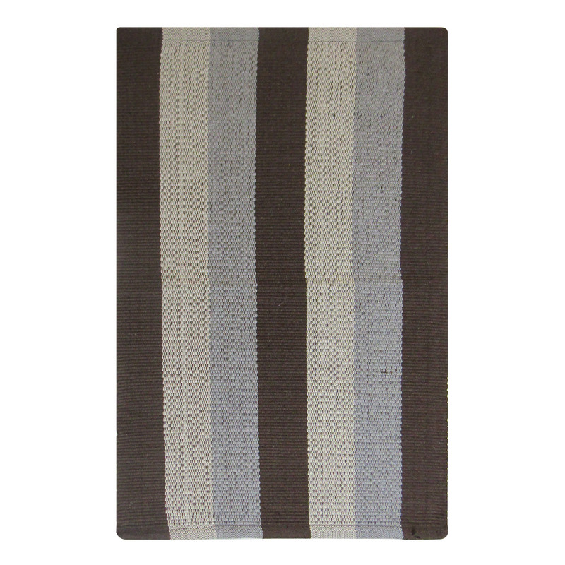 گلیم ماشینی هوم اند لایف مدل هیلدا طرح راه راه کد 950002